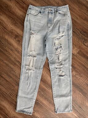 Stonewashed Distressed Jeans by Arizona Jean Company